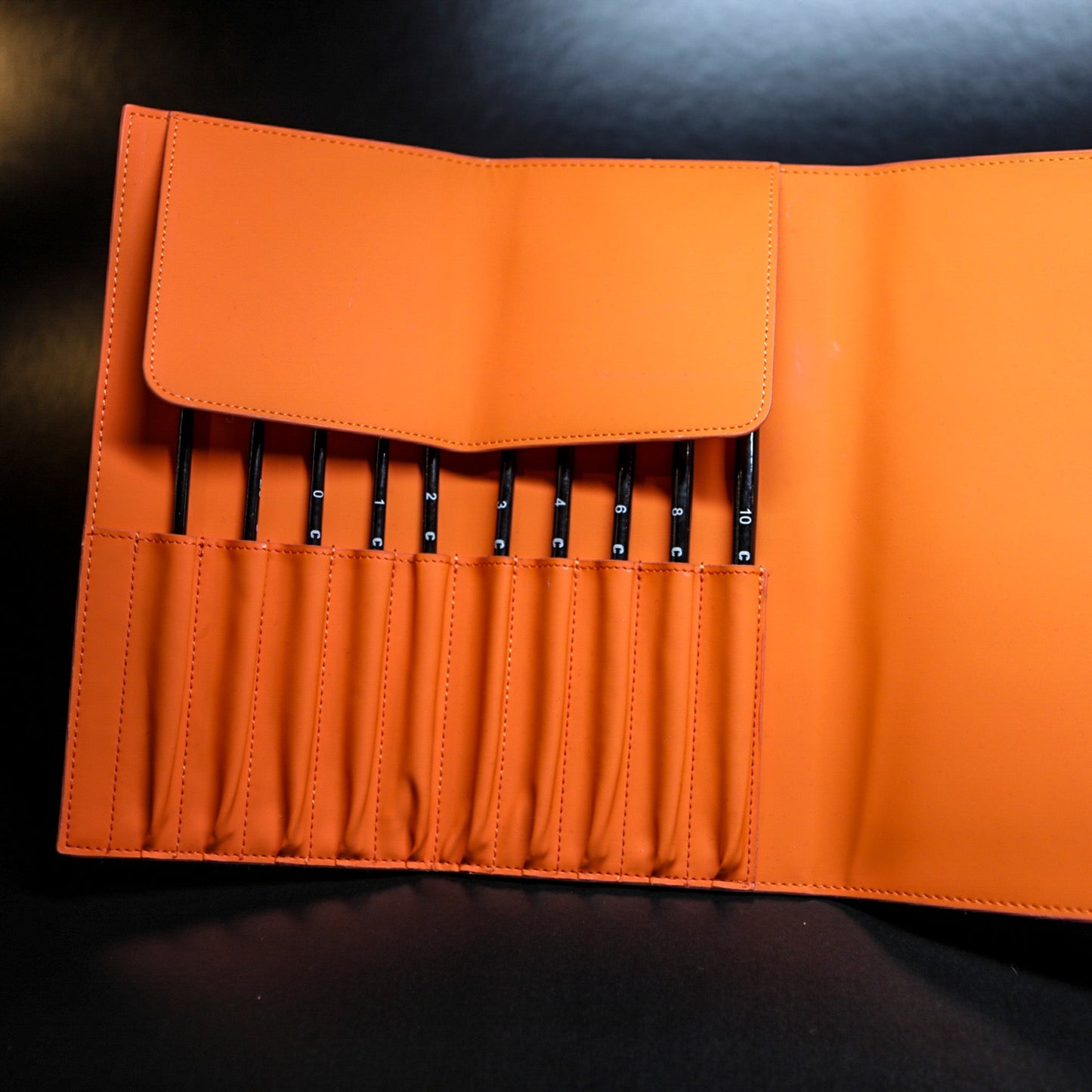 Cryptic Cabin - Full set of Kolinsky Sable Brushes + Brush case