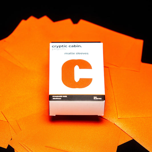 Cryptic Cabin - Card Sleeves - Standard Size